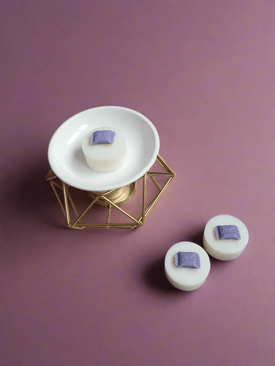 Fondant Parfumé Cuberdon Artisanal cire d'olive 20gr - fabrication française artisanale - A&B Créations