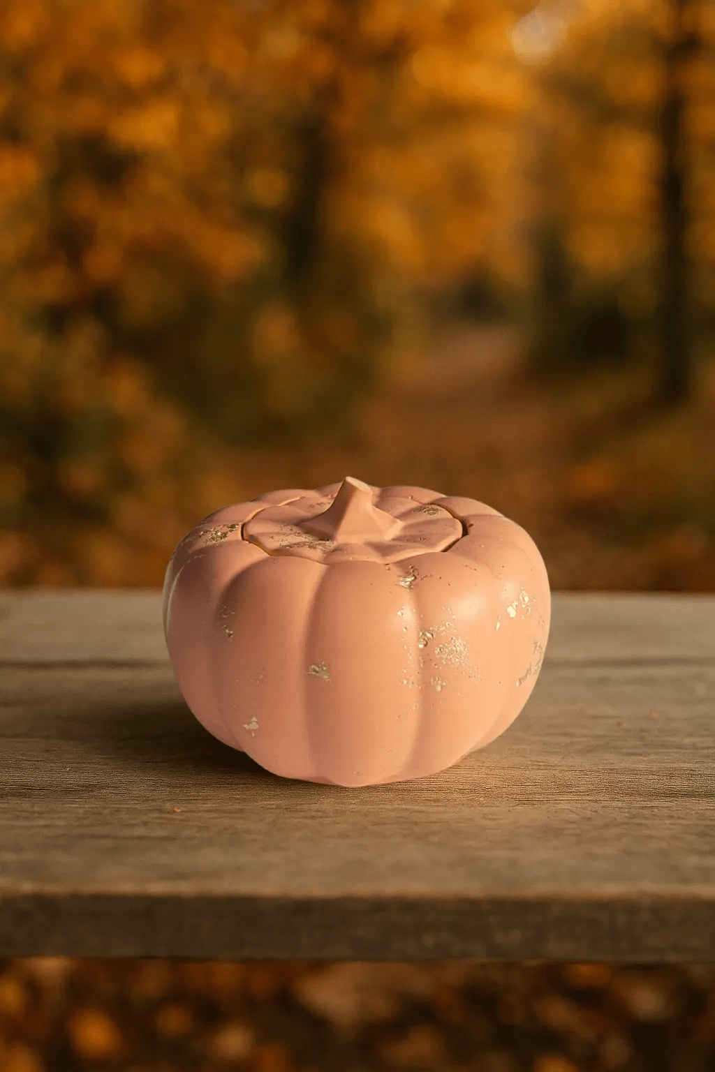 Bougie parfumée Citrouille - Fabrication artisanale française - A&B Créations