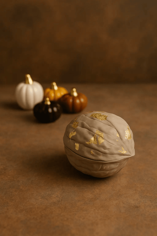 Bougie parfumée Noix - Fabrication Artisanale Française - A&B Créations