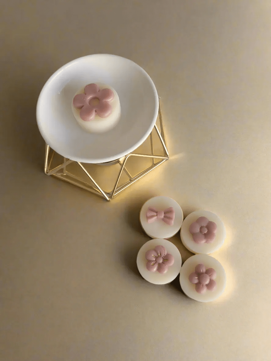 Fondant Parfumé Crème Brûlée - Cire d'Olive 20g fabrication artisanale française - A&B Créations