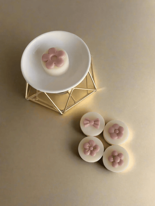 Fondant Parfumé Crème Brûlée - Cire d'Olive 20g fabrication artisanale française - A&B Créations