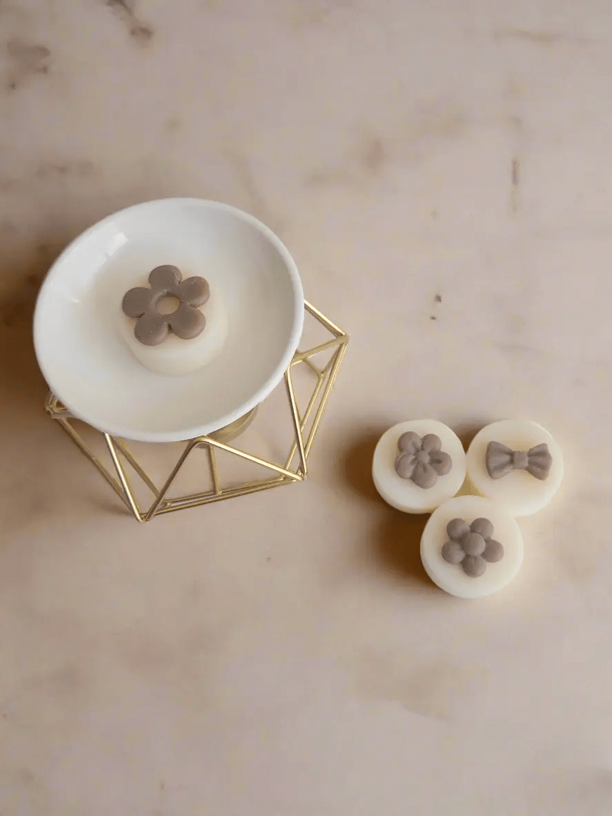 Fondant parfumé Madeleine cire d'olive 20gr - fabrication française artisanale - A&B Créations